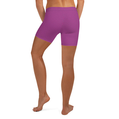 Pink and Purple Circles Design Shorts