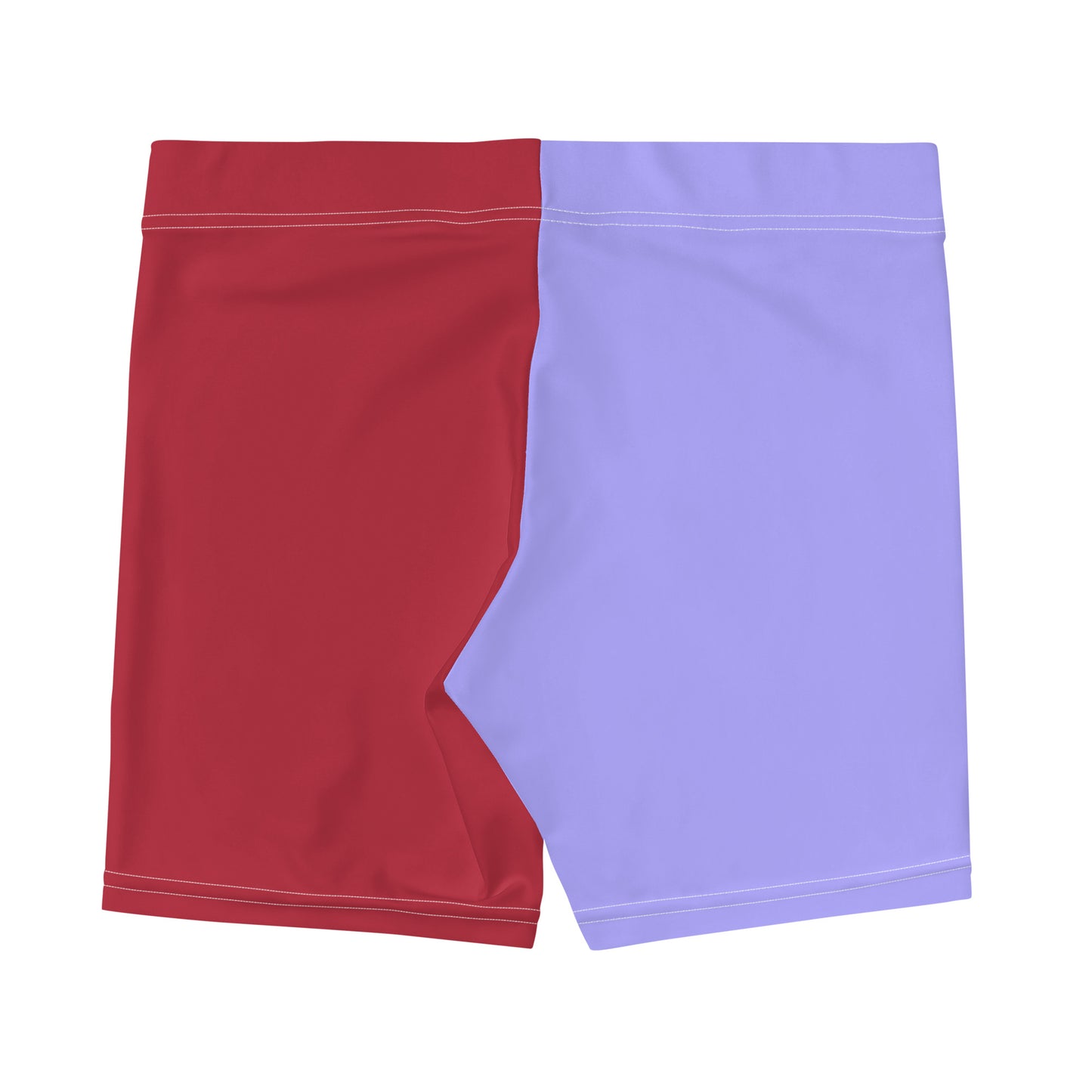 Red and Lilac Fusion Shorts